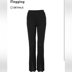 Cabi Flegging leggings Spring 2023 Size XL black NWOT
